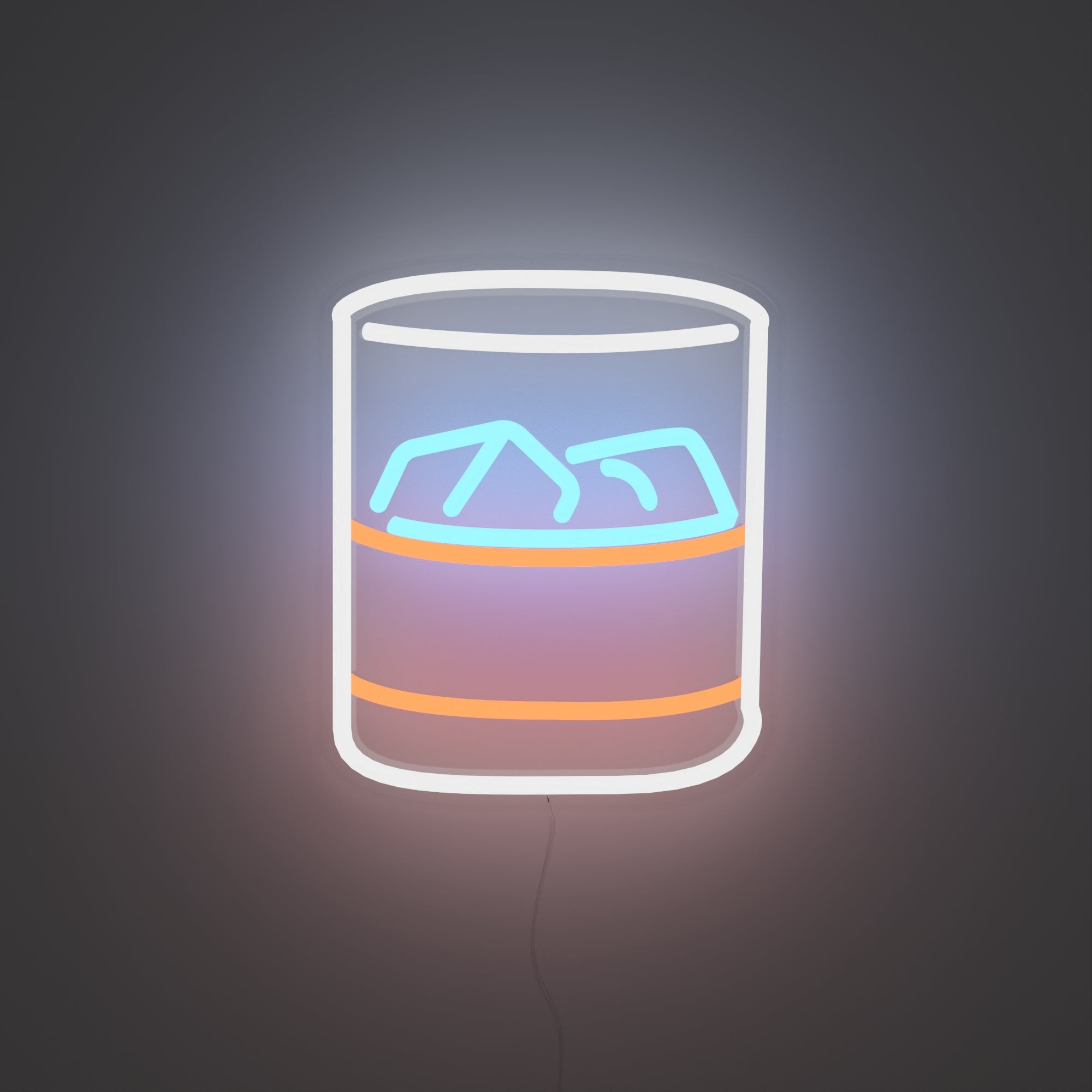 Old Fashioned - signe en néon LED